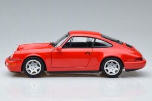 Porsche 911 964 Carrera 2 Rouge Norev 1:18 187320 Métal Moulé — image 4 sur 7