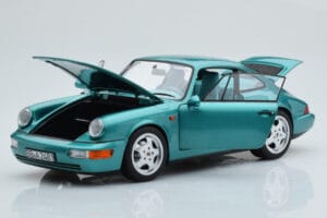 Porsche 911 964 Carrera 2 Wimbledon Vert Norev 1:18 187329 Métal Moulé — image 2 sur 8