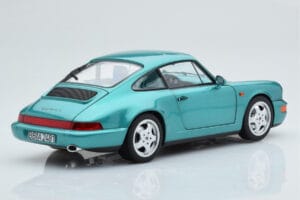 Porsche 911 964 Carrera 2 Wimbledon Vert Norev 1:18 187329 Métal Moulé — image 4 sur 8
