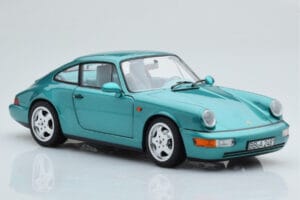 Porsche 911 964 Carrera 2 Wimbledon Vert Norev 1:18 187329 Métal Moulé — image 6 sur 8