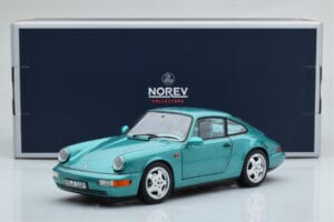 Porsche 911 964 Carrera 2 Wimbledon Vert Norev 1:18 187329 Métal Moulé — image 8 sur 8
