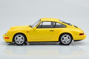 Porsche 911 964 Carrera 2 Jaune Norev 1:18 187328 Métal Moulé — image 5 sur 8