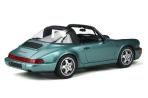 Porsche 911 964 Carrera 4 Targa Vert GT Spirit 1:18 GT805 Résine — image 2 sur 8