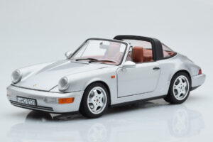 Porsche 911 964 Carrera 4 Targa Polar Argent Norev 1:18