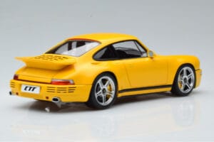 Porsche 911 964 RUF CTR Anniversary Blossom Jaune Almost Real 1:18 880301 Métal Moulé — image 3 sur 8
