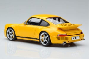 Porsche 911 964 RUF CTR Anniversary Blossom Jaune Almost Real 1:18 880301 Métal Moulé — image 7 sur 8