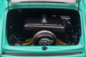 Porsche 911 964 RUF SCR Pearl Mint Vert Almost Real 1:18 880206 Métal Moulé — image 9 sur 10