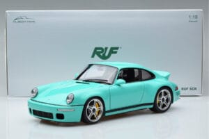 Porsche 911 964 RUF SCR Pearl Mint Vert Almost Real 1:18 880206 Métal Moulé — image 10 sur 10