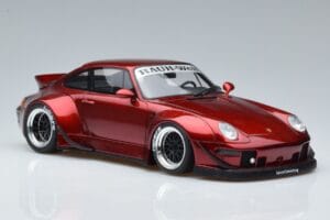 Porsche 911 964 RWB Duck Tail Candy Apple GT Spirit 1:18 GT759 Résine — image 4 sur 6