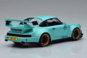 Porsche 911 964 RWB Tiffany Bleu GT Spirit 1:18 GT875 Résine — image 2 sur 6