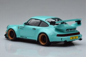 Porsche 911 964 RWB Tiffany Bleu GT Spirit 1:18 GT875 Résine — image 5 sur 6