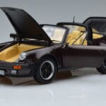 Porsche 911 964 Turbo Targa Marron Norev 1:18 187665 Métal Moulé - image 2 of 8