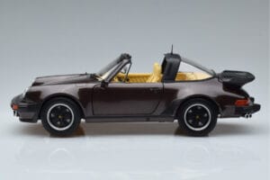 Porsche 911 964 Turbo Targa Marron Norev 1:18 187665 Métal Moulé — image 5 sur 8