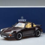 Porsche 911 964 Turbo Targa Marron Norev 1:18 187665 Métal Moulé - image 8 of 8