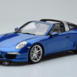 Porsche 911 991 4S Targa Bleu GT Spirit 1:18