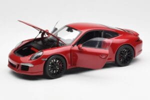 Porsche 911 991 Carrera GTS Carmine Rouge Schuco 1:18 450039000 Métal Moulé — image 2 sur 8