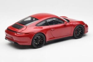 Porsche 911 991 Carrera GTS Carmine Rouge Schuco 1:18 450039000 Métal Moulé — image 3 sur 8