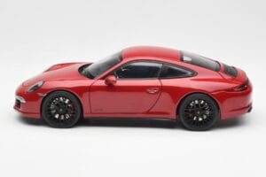 Porsche 911 991 Carrera GTS Carmine Rouge Schuco 1:18 450039000 Métal Moulé — image 4 sur 8