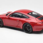 Porsche 911 991 Carrera GTS Carmine Rouge Schuco 1:18 450039000 - image 7 of 8