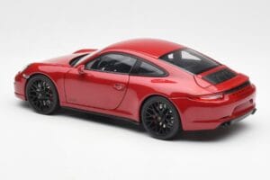 Porsche 911 991 Carrera GTS Carmine Rouge Schuco 1:18 450039000 Métal Moulé — image 7 sur 8