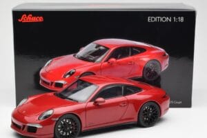 Porsche 911 991 Carrera GTS Carmine Rouge Schuco 1:18 450039000 Métal Moulé — image 8 sur 8