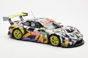 Porsche 911 991.2 GT3 R #69 Team Iron Force Racing Ring Police L. Luhr / M. Holzer ADAC GT Masters 2019 Minichamps 1:18 15319 — image 4 sur 6