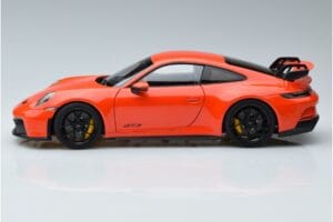 Porsche 911 992 GT3 Orange Norev 1:18 187300 Métal Moulé — image 4 sur 7