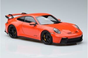 Porsche 911 992 GT3 Orange Norev 1:18 187300 Métal Moulé — image 5 sur 7