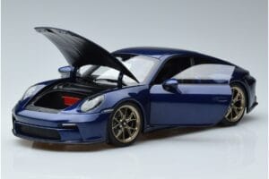 Porsche 911 992 GT3 Touring Package Bleu Métallique Norev 1:18 187302 Métal Moulé — image 2 sur 7