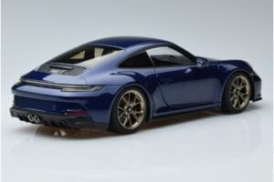 Porsche 911 992 GT3 Touring Package Bleu Métallique Norev 1:18 187302 Métal Moulé — image 3 sur 7