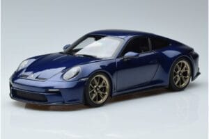 Porsche 911 992 GT3 Touring Package Bleu Métallique Norev 1:18 187302 Métal Moulé