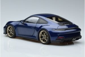 Porsche 911 992 GT3 Touring Package Bleu Métallique Norev 1:18 187302 Métal Moulé — image 6 sur 7