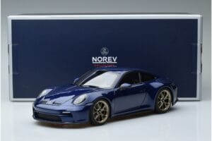 Porsche 911 992 GT3 Touring Package Bleu Métallique Norev 1:18 187302 Métal Moulé — image 7 sur 7