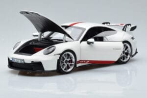 Porsche 911 992 GT3 Blanc Norev 1:18 187306 Métal Moulé — image 2 sur 7