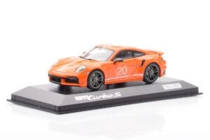 Porsche 911 992 Turbo S Gulf Orange Minichamps 1:43 WAP0209060N002 Métal Moulé — image 2 sur 4