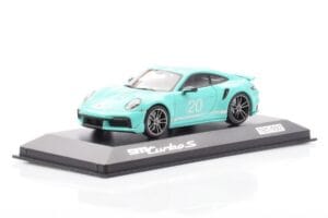 Porsche 911 992 Turbo S Mint Vert Minichamps 1:43 WAP0209070N003 Métal Moulé — image 2 sur 4