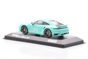 Porsche 911 992 Turbo S Mint Vert Minichamps 1:43 WAP0209070N003 Métal Moulé — image 3 sur 4