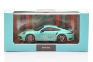 Porsche 911 992 Turbo S Mint Vert Minichamps 1:43 WAP0209070N003 Métal Moulé — image 4 sur 4