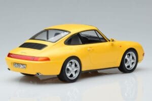 Porsche 911 993 Carrera Jaune Norev 1:18 187596 Métal Moulé — image 2 sur 6