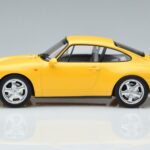Porsche 911 993 Carrera Jaune Norev 1:18 187596 Métal Moulé - image 3 of 6