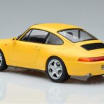 Porsche 911 993 Carrera Jaune Norev 1:18 187596 Métal Moulé - image 5 of 6