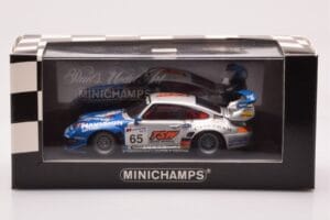 Porsche 911 993 GT2 #65 Roock Racing 24 Hours of Le Mans 1998 Minichamps 1:43 430986765 Métal Moulé — image 4 sur 4