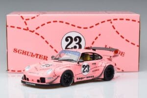 Porsche 911 993 RWB Pink Pig Asia Edition GT Spirit 1:18 GT762 Résine — image 6 sur 6
