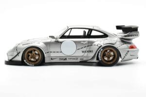 Porsche 911 993 RWB Argent Phantom Asia Edition GT Spirit 1:18 CLDC017 Résine — image 3 sur 6