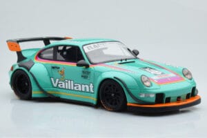 Porsche 911 993 RWB Vaillant GT Spirit 1:18 GT869 Résine — image 4 sur 6