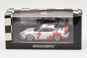 Porsche 911 996 GT3 Cup CIBC #7 L. Wilkins Daytona 250 2003 Minichamps 1:43 400036907 Métal Moulé — image 4 sur 4
