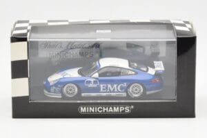 Porsche 911 996 GT3 Cup EMC2 #3 W. Henzler Porsche Carrera Cup 2004 Minichamps 1:43 400046203 Métal Moulé — image 3 sur 3