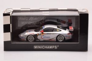 Porsche 911 996 GT3 Cup Infineon #5 W. Henzler Porsche Supercup Winner 2004 Minichamps 1:43 400046205 Métal Moulé — image 4 sur 4