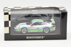 Porsche 911 996 GT3 Cup #57 M. Snow IMSA GT3 Challenge 2008 Minichamps 1:43 400086757 Métal Moulé — image 4 sur 4