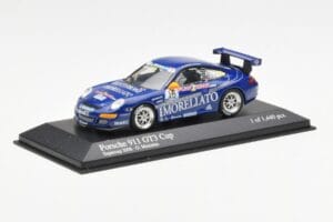 Porsche 911 996 GT3 Cup Team Morellato #16 O. Maximin Porsche Supercup 2006 Minichamps 1:43 400066416 Métal Moulé — image 2 sur 4